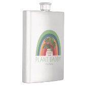 Pflanze Daddy Boho Rainbow Garden Monstera Blätter Flachmann (Rechts)