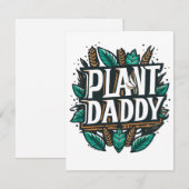 Pflanze Daddy Houseplant Gartenarbeit Landschaftsp (Vorne/Hinten)