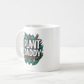 Pflanze Daddy Houseplant Gartenarbeit Landschaftsp Kaffeetasse (Vorderseite Links)