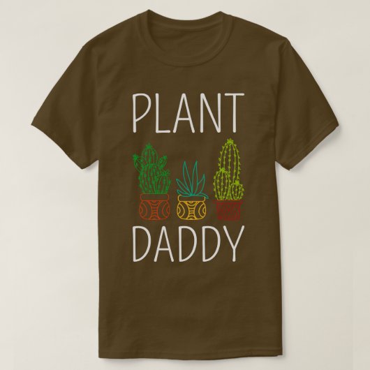 Pflanze Daddy II T-Shirt (Design vorne)