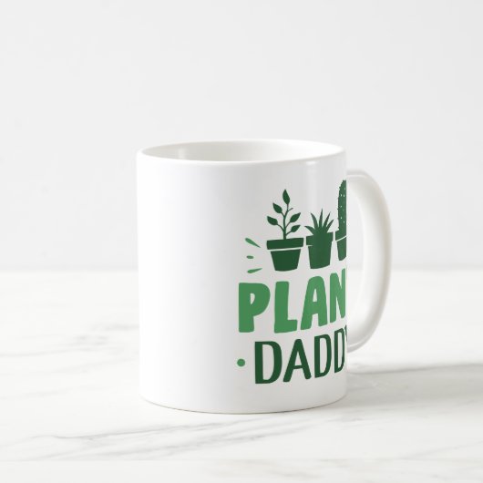 Pflanze Daddy Kaffeetasse (VorderseiteRechts)
