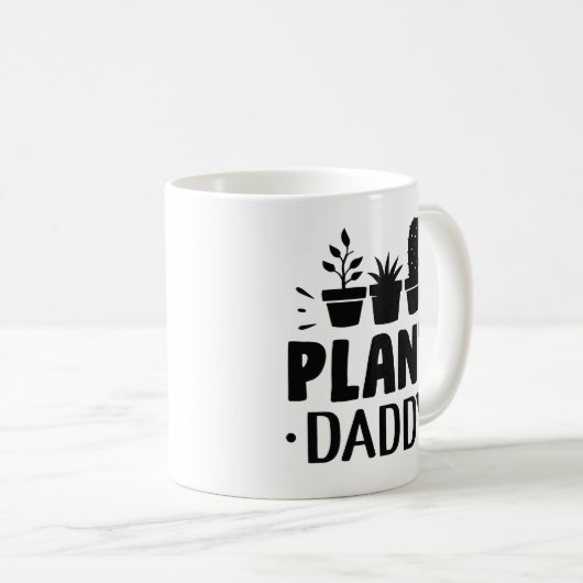 Pflanze Daddy Kaffeetasse (VorderseiteRechts)