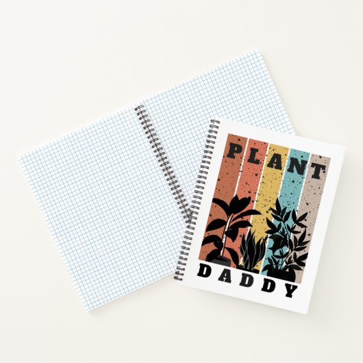 Pflanze Daddy Spiral Notebook Notizblock (Innenseite)