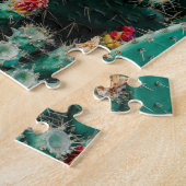 Pflanze der blühenden Kaktus Puzzle (Seite)