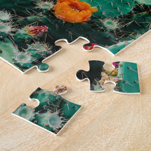 Pflanze der blühenden Kaktus Puzzle (Seite)