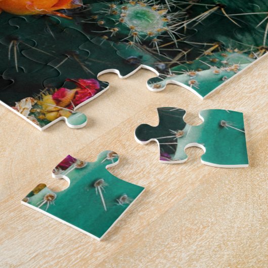 Pflanze der blühenden Kaktus Puzzle (Seite)