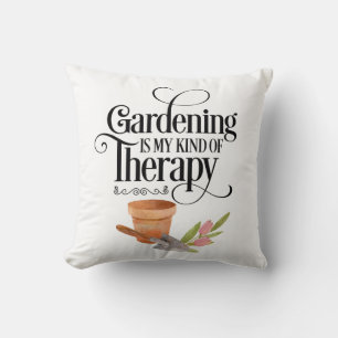 Pflanze der Gartentherapie Kissen
