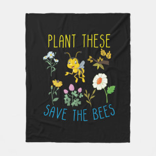 Pflanze der Imkerei Diese Rettete die Bienen Fleecedecke