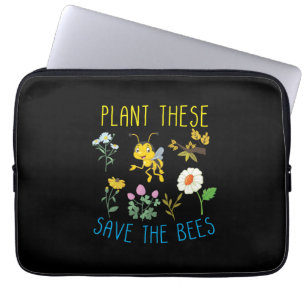 Pflanze der Imkerei Diese Rettete die Bienen Laptopschutzhülle