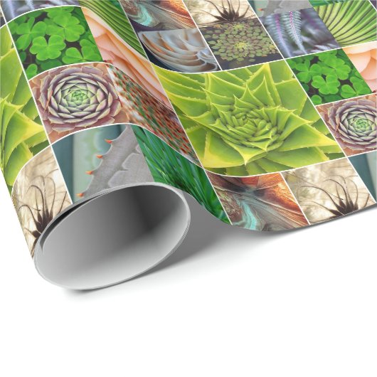 Pflanze der Natur Geschenkpapier (Rolleneckpunkt)