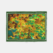 Pflanze der Wüste von Hot Africa Fleecedecke (Vorderseite (Horizontal))