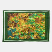 Pflanze der Wüste von Hot Africa Geschirrtuch (Horizontal)