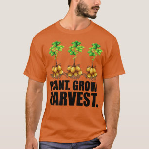 Pflanze des Bauern wachsen T-Shirt