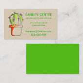 Pflanze des Gartenzentrums Visitenkarte (Vorne/Hinten)