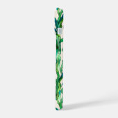 Pflanze des lebhaften Ozeans iPhone 15 Hülle (Linke Seite)