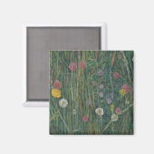 Pflanze des Machair 2008 Magnet (Vorderseite/Rückseite)