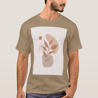 Pflanze des Minimalistischen Mittelalters T-Shirt