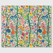 Pflanze des Ostereis Geschenkpapier (Flach)