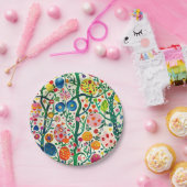 Pflanze des Ostereis Pappteller (Party)