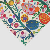 Pflanze des Ostereis Seidenpapier (Detail)