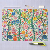 Pflanze des Ostereis Seidenpapier (Handwerk)