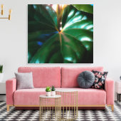 Pflanze des Zugsattelsitzes Leinwanddruck (Insitu (Wohnzimmer))