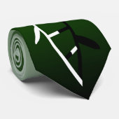 Pflanze DNA Doppelt-Helix Krawatte (Gerollt)