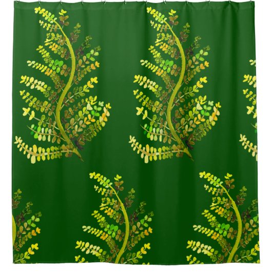 Pflanze Duschvorhang (Vorderseite)