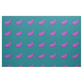 Pflanze Eggplant/Ei Stoff (Fat Quarter (45,7 x 55,9 cm))
