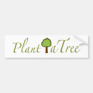 Pflanze ein Baum Autoaufkleber