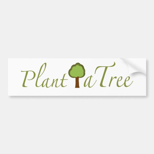 Pflanze ein Baum Autoaufkleber (Vorne)