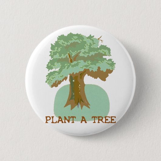 PFLANZE EIN BAUM BUTTON (Vorderseite)