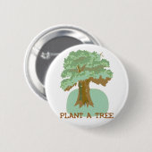 PFLANZE EIN BAUM BUTTON (Vorne & Hinten)