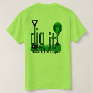 Pflanze ein Baum, der es verdreckt? Mens Green T-Shirt