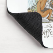 Pflanze ein Baum-Erdtagesfox-Gang Mousepad (Ecke)