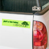 Pflanze ein Baum heute! Autoaufkleber (Auf Lkw)