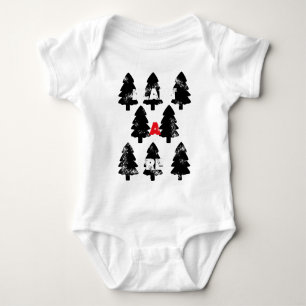 Pflanze ein Baum Muster Baby Strampler