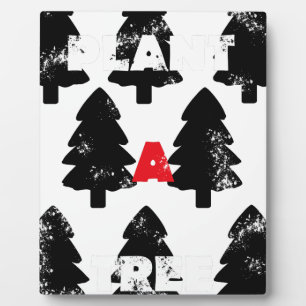 Pflanze ein Baum Muster Fotoplatte