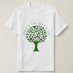 Pflanze ein Baum T-Shirt