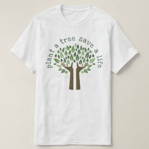 Pflanze ein Baum T-Shirt