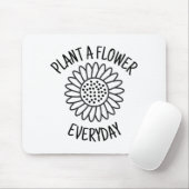 Pflanze Eine Blume Alltag Mousepad (Mit Mouse)