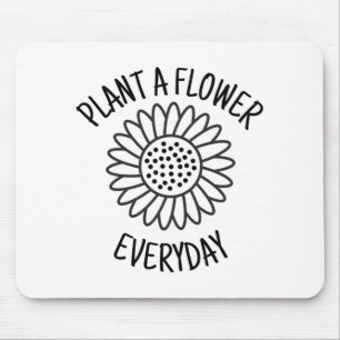 Pflanze Eine Blume Alltag Mousepad