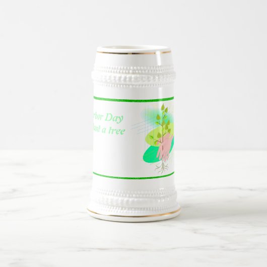 Pflanze einen Baum - Bierglas (Mittel)