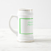 Pflanze einen Baum - Bierglas (Links)