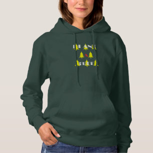 Pflanze einen Baum Gelbe Tannen Hoodie