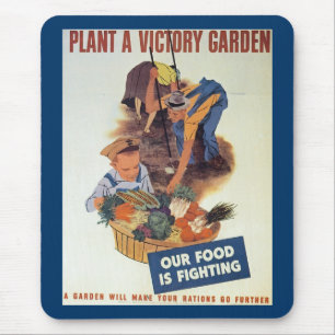 Pflanze einen Siegreichen Garten Mousepad