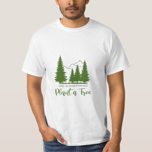 Pflanze einer Baumschutznatur - Coole grafische Da T-Shirt (Vorderseite)
