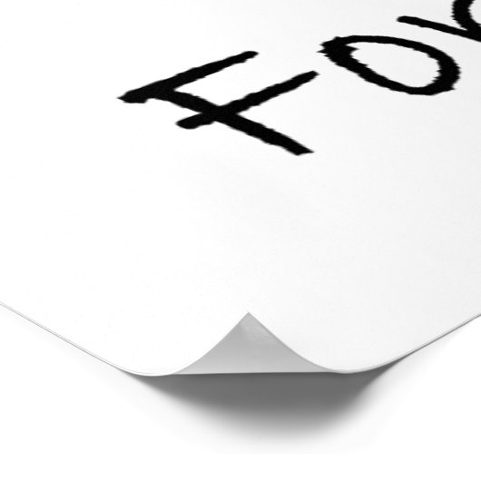 Pflanze eines Baumes Poster (Ecke)