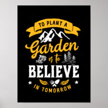 Pflanze eines Gartens ist, an das Zukunftsangebot 