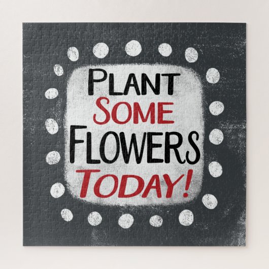 Pflanze Einige Blume Heute Jigsaw Puzzle (Vertikal)